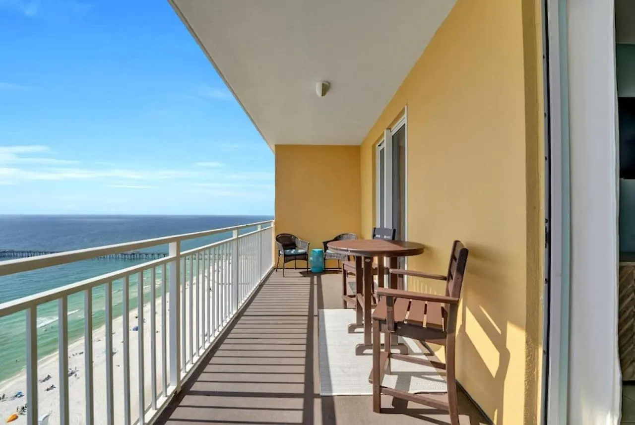 Holiday home Sunny Shore Oasis Condo With Gulf Views, Pool And Hot Tub Panama City Beach