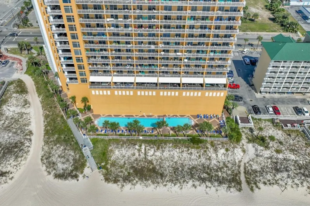 Sunny Shore Oasis Condo With Gulf Views, Pool And Hot Tub Panama City Beach Holiday home